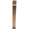 Ekena Millwork Thorton Slat Rough Sawn Bracket, Western Red Cedar, 4"W x 28"D x 36"H BKT04X28X36THR06RWR - alternate 3